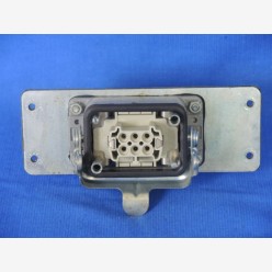 Harting 6-pin coupling, fixed side, female